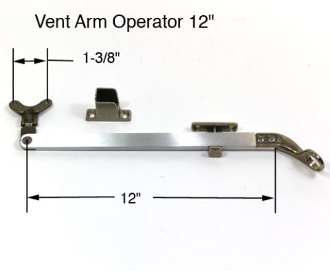 Vent Arm Operator 12"