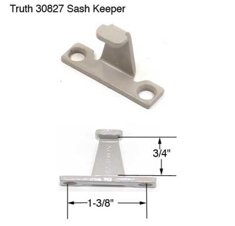 TRUTH 30827 SASH LOCK WINDOW KEEPER