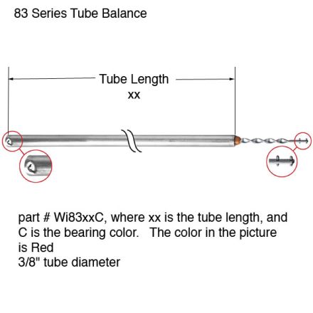 83 Series Tube Balances