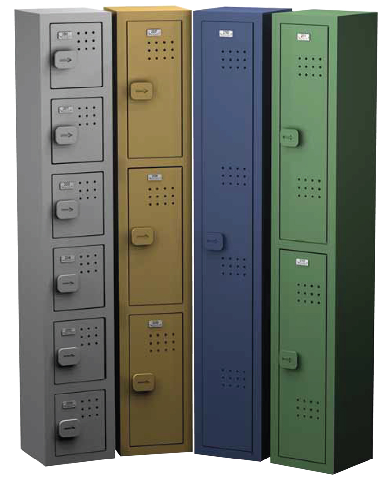 Solid Plastic Lockers