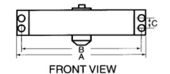  door closer information